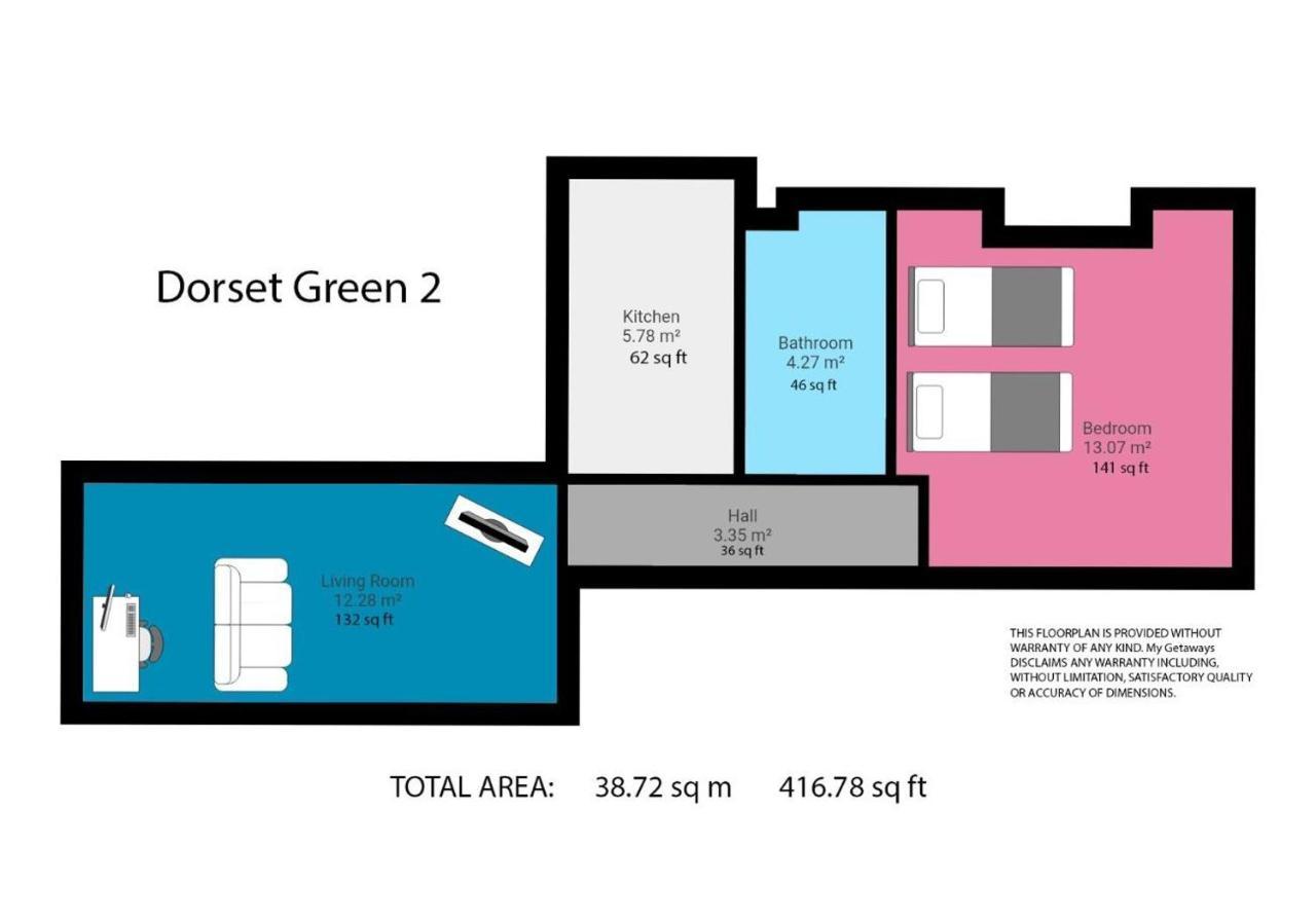 Dorset Green Two By My Getaways Brighton Екстериор снимка
